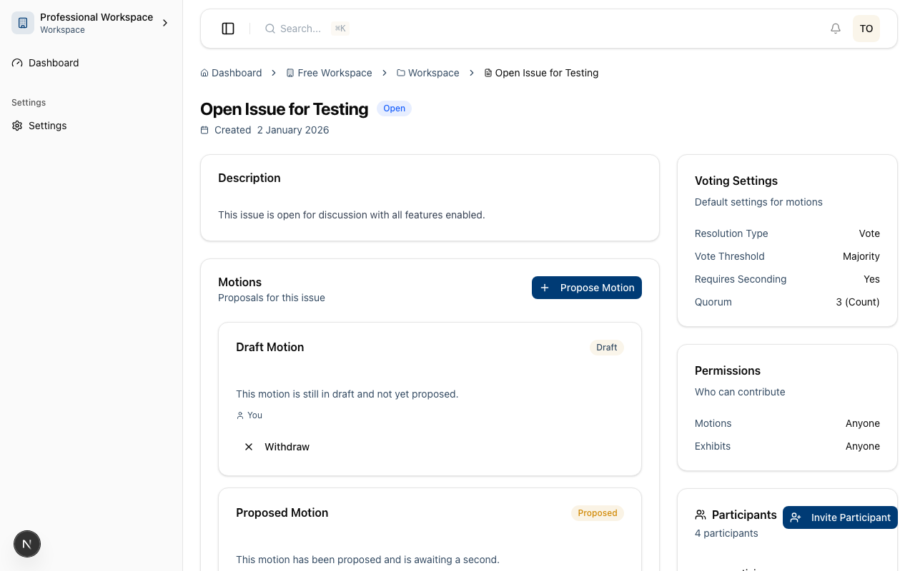 Comment thread with replies